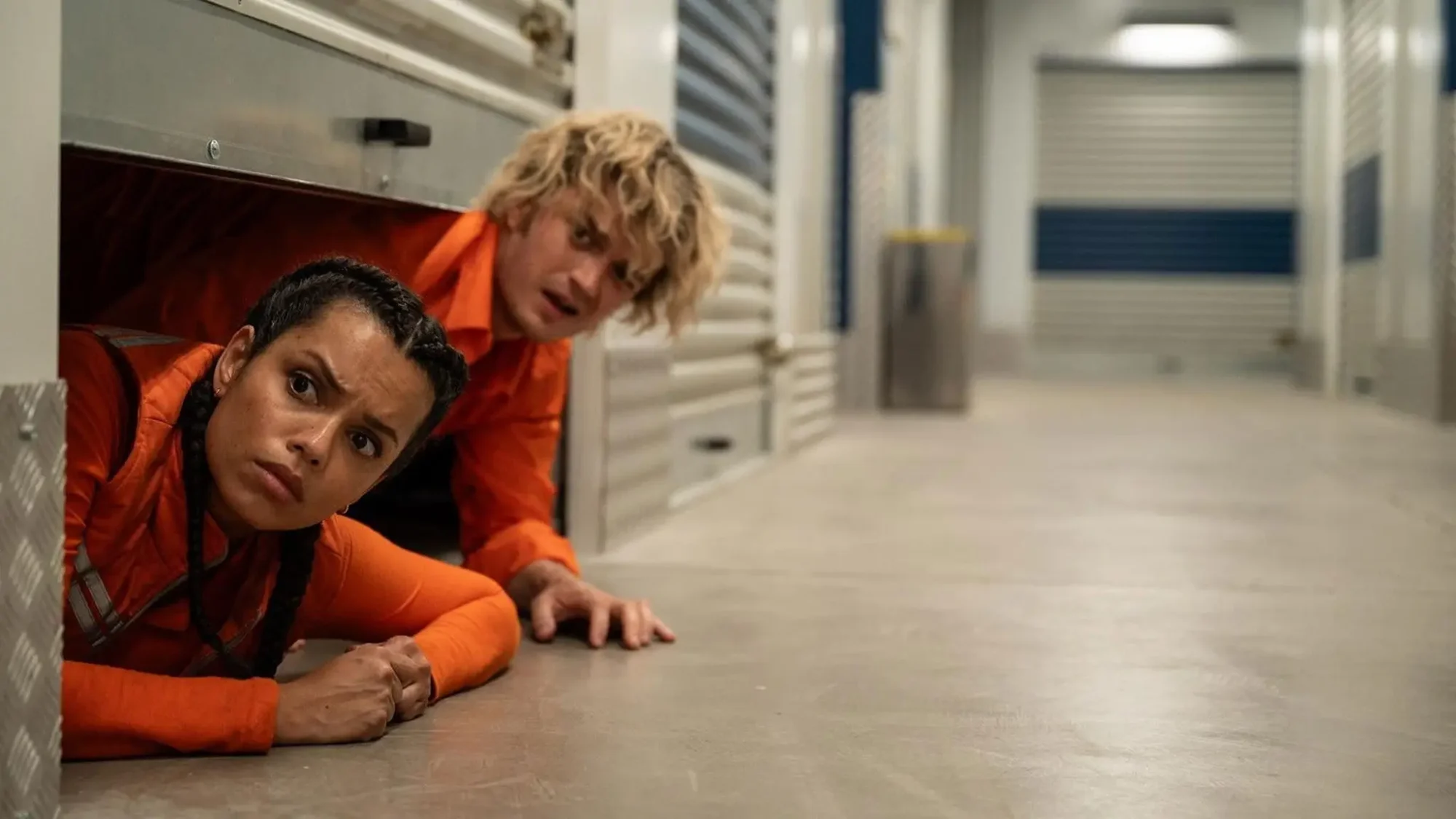 Georgina Campbell and Joe Keery in Cold Storage