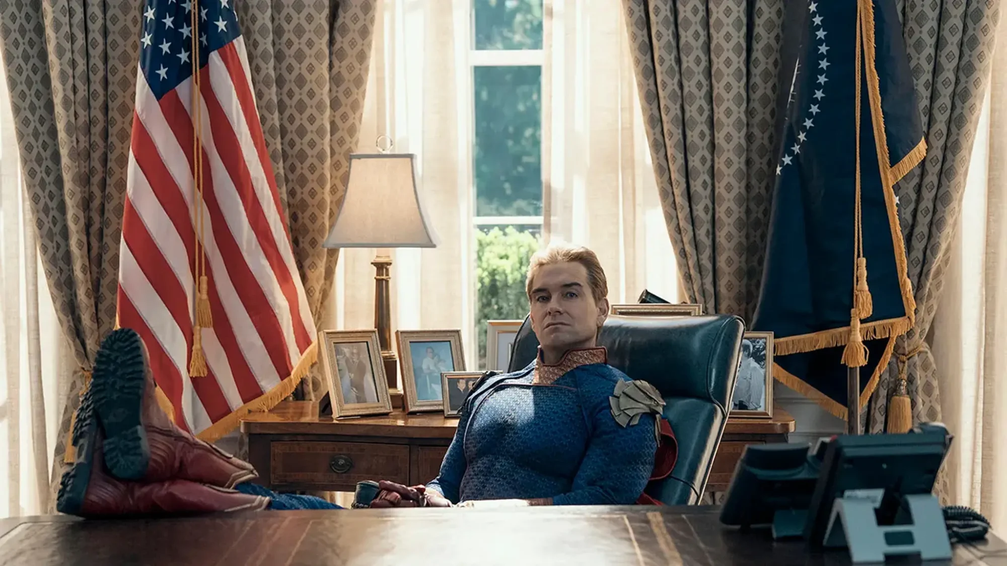 Anthony Starr as Homelander in the Boys