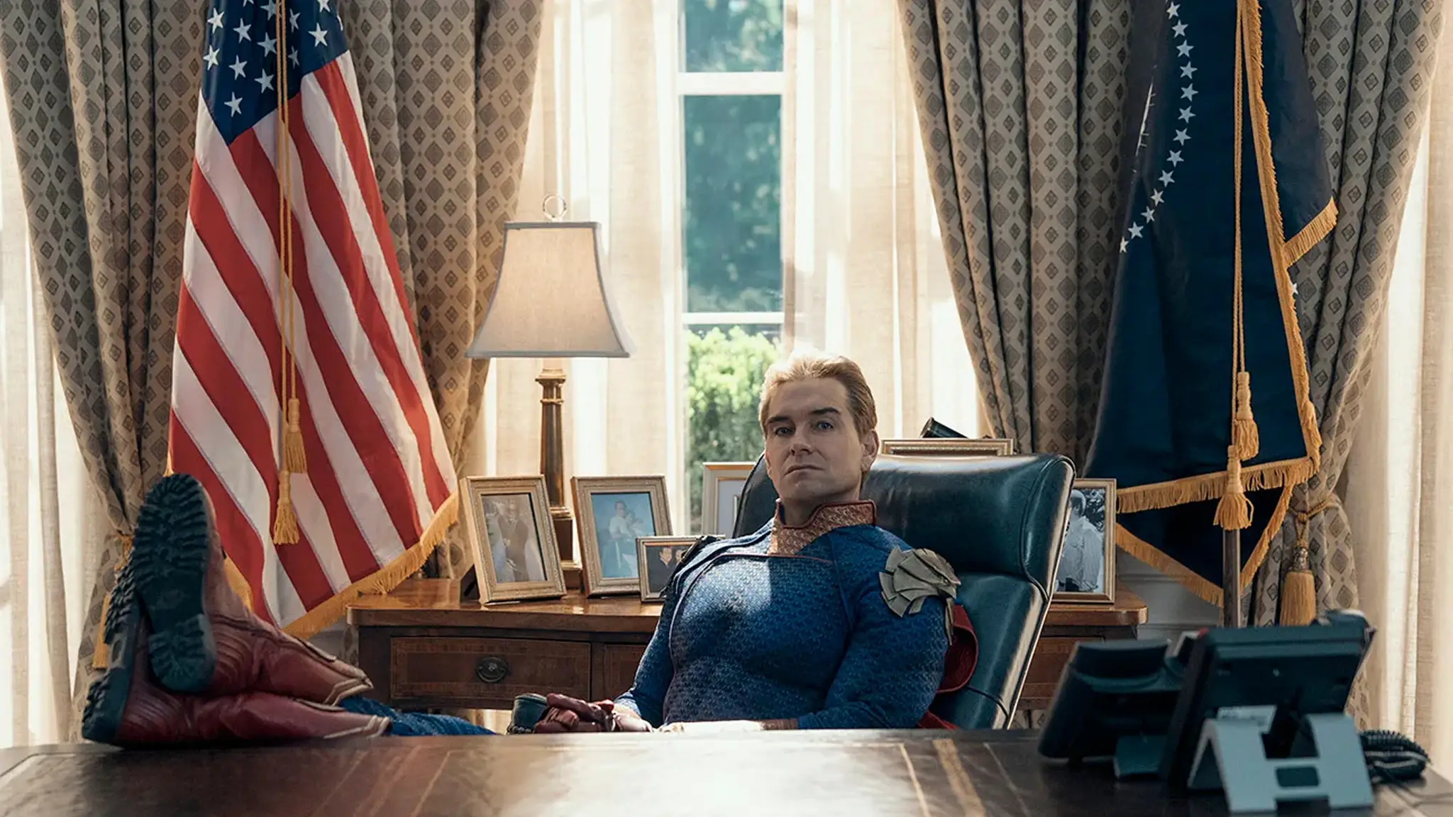 Anthony Starr as Homelander in the Boys