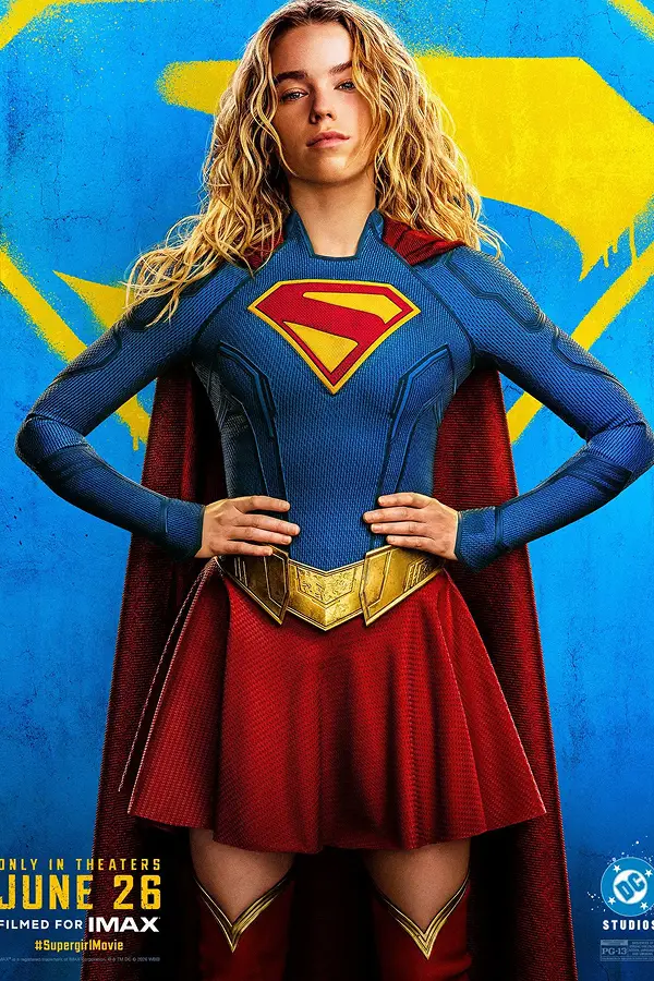 Milly Alcock in Supergirl Poster