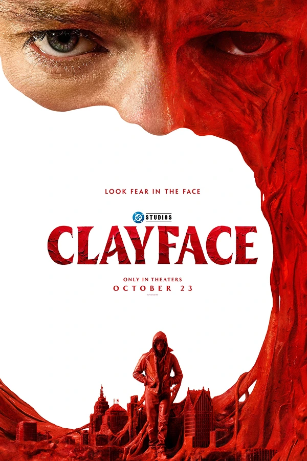 Tom Rhys Harries in Clayface movie poster
